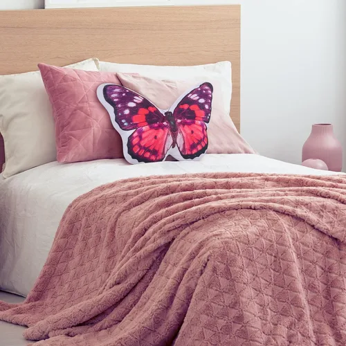 Miniatura 3 de Juexica 2 almohadas de mariposa 3D decorativas de mariposa de 15 x 13 pulgadas, regalos de felpa para mujeres, decoraciones para chimenea, mantel