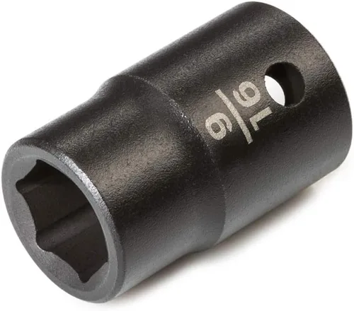 Miniatura 23 de TEKTON SID23025 Dado de impacto profundo de 6 puntos de 1 pulgada impulsor de 1/2 pulgada