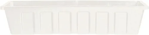 Miniatura 9 de Novelty Poly-Pro Jardinera de plástico para flores , Caja de flor, 36 - pulgadas Negro