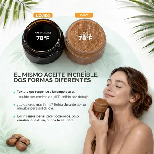 Miniatura 4 de SPOILD Aceite de batana crudo para el crecimiento del cabello, procedente de Honduras, aprobado por el Dr. Sebi, 100% orgánico y sin refinar