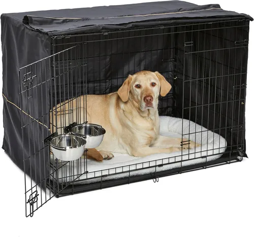 Miniatura 9 de MidWest Homes for Pets - Kit inicial Pink Fashion iCrate, paquete de jaula para perros pequeños de 24 pulgadas, incluye jaula, cama para mascotas, 2