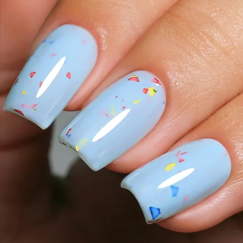 Miniatura 19 de Esmalte de Uñas en Gel con Purpurina, Esmalte de Uñas en Gel con Purpurina Rojo Sangre Brillante con Destellos, Esmalte de Uñas en Gel con Purpurina