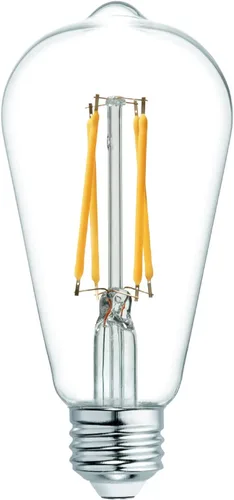 Miniatura 2 de GE General Electric Vinta Small 40W Amber ST19 (paquete de 2)