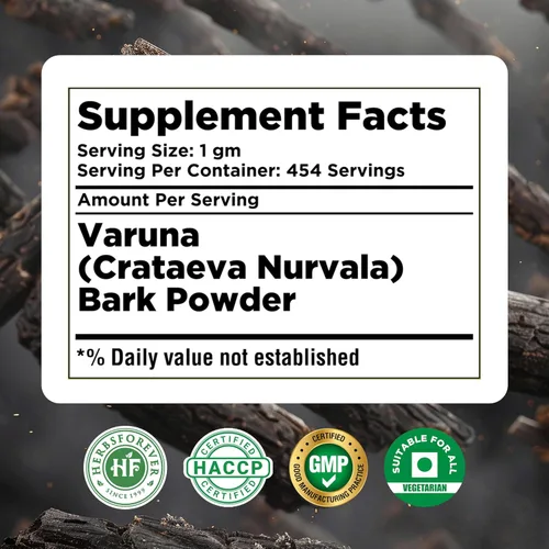 Miniatura 6 de HerbsForever Varuna Powder - Crataeva Nurvala - Salud de la próstata - Apoya la salud prostática, riñones, vesícula biliar y tracto urinario - Sin