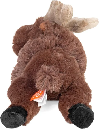 Miniatura 4 de Wild Republic Ecokins Mini alce, animal de peluche, 8 pulgadas, regalo para niños, juguete de peluche, hecho de botellas de agua recicladas hiladas