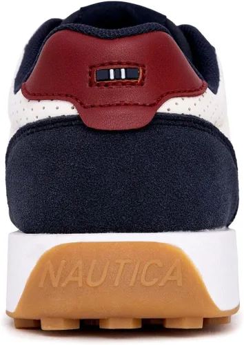 Miniatura 4 de Nautica Zapatos deportivos Oxford de moda casuales con cordones para niños y niños, cómodos zapatos para caminar