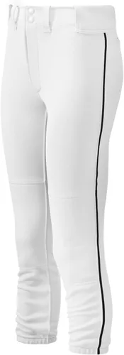 Miniatura 9 de Mizuno Pantalón bombilla, con presillas para cinturón, para mujer. Negro-blanco