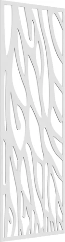 Miniatura 75 de 9 3/8"W x 24 3/8"H x 1/4"T Bristol Decorativos Paneles de Pared de Madera Calado, Cereza
