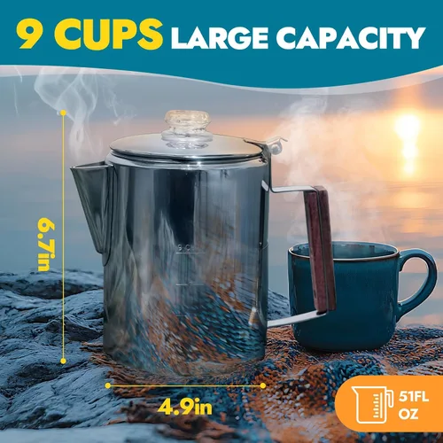 Miniatura 6 de Canway, estufa de camping portátil, mini estufa de leña para acampar para senderismo, viajes, supervivencia, cocina, estufa de acero inoxidable