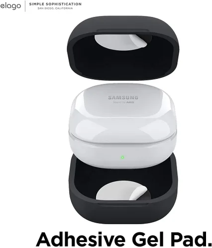 Miniatura 6 de elago Funda de silicona compatible con Samsung Galaxy Buds FE Case (2023) / Galaxy Buds 2 Pro (2022) / Galaxy Buds 2 Case (2021) / Galaxy Buds Pro