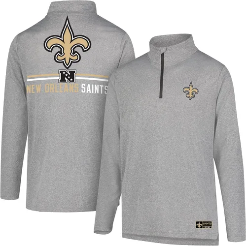 Miniatura 66 de Ultra Game Men's NFL Official Super Soft Quarter Zip Long Sleeve T-Shirt