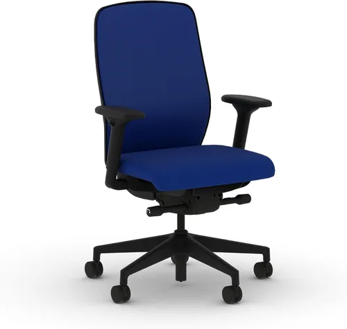 Miniatura 43 de HON Nucleus - Silla de trabajo con control avanzado de inclinación sincronizada, silla de oficina con soporte lumbar, brazos ajustables en altura