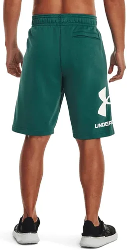 Miniatura 2 de Under Armour - Shorts Rival de vellón para hombre, con logotipo grande