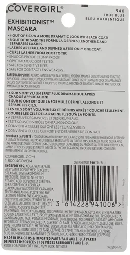 Miniatura 3 de COVERGIRL Eye Enhancer Exhibitionist Mascara 810 Negro/Marrón 0.3 fl oz (el embalaje puede variar)
