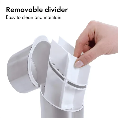 Miniatura 10 de OXO Good Grips - Organizador de cepillos de dientes de acero inoxidable, organizador y almacenamiento de baño, soporte para cepillos de dientes
