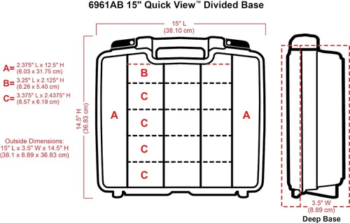 Miniatura 3 de ArtBin, maletín con almacenamiento central para transportar
