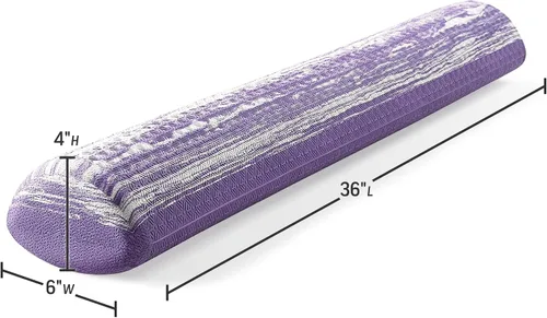 Miniatura 2 de OPTP SMARTROLLER Rodillo de espuma de densidad estándar dos en uno de 36 pulgadas para terapia física, masaje, estiramiento, fitness, método