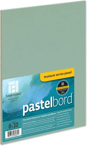 Miniatura 31 de Ampersand Art Supply Serie Museum Pastelbord 5 x 7 pulgadas Colores surtidos Panel de pintura pastel y seco de 1/2 pulgada Sostiene más