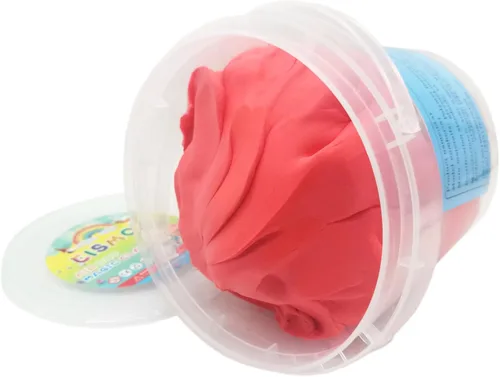 Arcilla de modelado Air Dry de 10.5 onzas, arcilla mágica ultra ligera, suave, masa de moldeo, colores primarios para adultos y niños, kit de Rojo