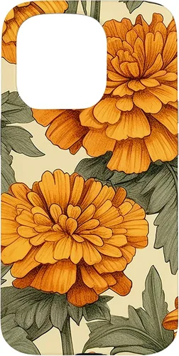 Miniatura 14 de Funda para iPhone 14 Pro Max Watercolor Marigold Flower