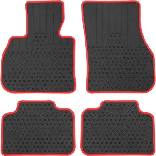 Miniatura 11 de Tapetes para el piso del auto a medida para Mini Cooper Countryman F60 2017-2024, de goma negra, protección para todo tipo de clima, revestimiento