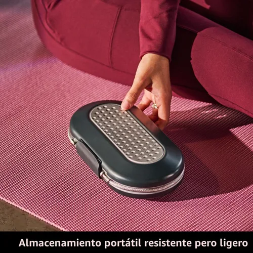 Miniatura 7 de Master Lock Caja de seguridad pequeña portátil, establece tu propia combinación, caja fuerte portátil, caja fuerte de viaje personal, 5900D, gris