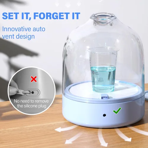 Miniatura 5 de LET'S RESIN - Removedor de burbujas de resina Airzero, elimina el 99% de burbujas en 5-9 minutos, 99 Kpa con pantalla digital, mayor capacidad