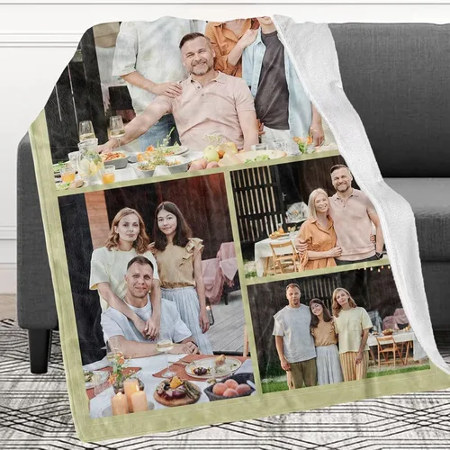 Miniatura 28 de Manta personalizada con imagen, mantas personalizadas para adultos y niños, manta de fotos personalizable, mantas personalizadas como regalo para 5