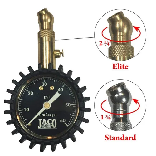 Miniatura 3 de JACO Elite Medidor de presión de los neumáticos 60 PSI