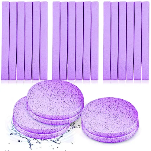 Miniatura 7 de Patelai 120 esponjas faciales comprimidas para esteticistas, eliminación de maquillaje facial, almohadilla de esponja de limpieza, exfoliante, spa