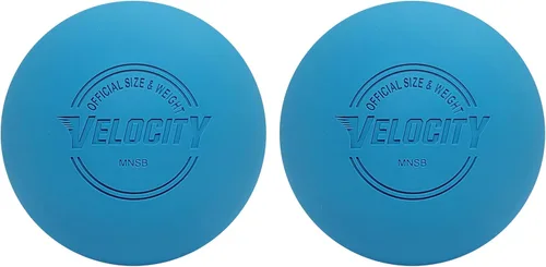 Miniatura 40 de Pelotas de lacrosse Velocity - 1, 2, 3, 6, 12, 18, 24, 36, 60 y 120 paquetes - para práctica, tamaño oficial aprobado por la NFHS y la universidad