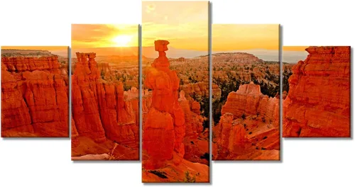 Miniatura 77 de Obra de arte para las paredes del hogar, póster del Parque Nacional del Arrecife Capitolio, impresiones sobre lienzo, imágenes de Utah, Estados