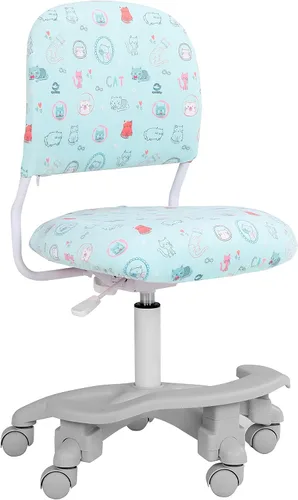 Miniatura 3 de Silla ergonómica de escritorio para niños, silla de computadora de oficina de estudio, altura ajustable y profundidad del asiento, reposapiés *Gato