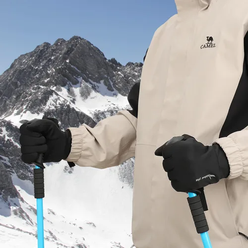 Miniatura 7 de outdoor plus Guantes de correr para hombres y mujeres, guantes térmicos para pantalla táctil, guantes de conducción para senderismo, ciclismo