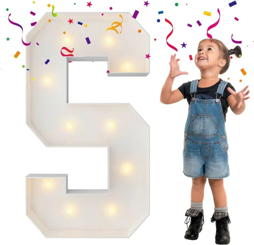 Letras iluminadas con marco de 3 pies de alto, letras enormes con marco, marco de globos en mosaico, letra grande para decoraciones de compromiso,