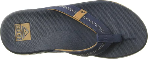 Miniatura 5 de Reef Chanclas Cushion Phantom para hombre, Azul marinoMarrón claro