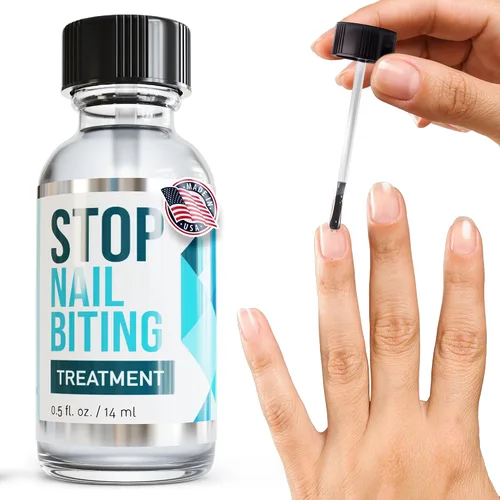 Miniatura 8 de Tratamiento para detener las mordeduras de uñas para niños y adultos – Esmalte de uñas sin mordida sabor amargo, disuasorio para chupar el pulgar