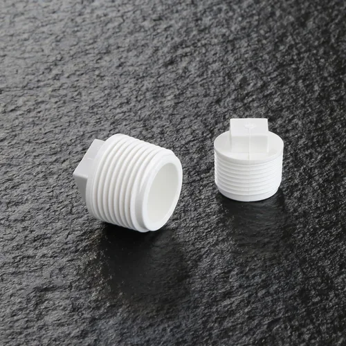 Miniatura 7 de Rainbow Dream Adaptador de rosca macho de PVC de 1 pulgada, 20 paquetes, blanco (1 pulgada)