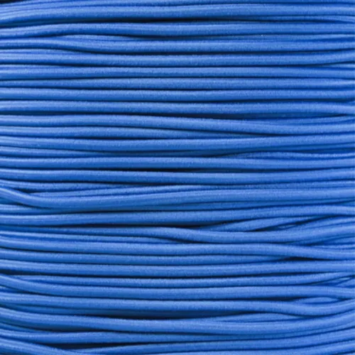 Miniatura 10 de Paracord Planet - Cuerda elástica de 3 mm – Elige entre 3, 7.6, 15 y 30 metros – fabricado en Estados Unidos Azul (Electric Blue)