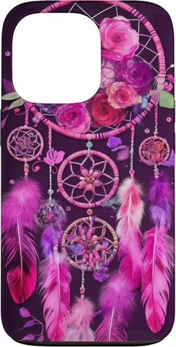 Miniatura 10 de Feather and Flower Dream Catcher Designed Case for iPhone 17