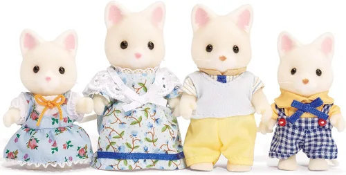 Miniatura 8 de Calico Critters - Familia de gatos persas - Set de 4 figuras de muñecos coleccionables para niños de 3+ años