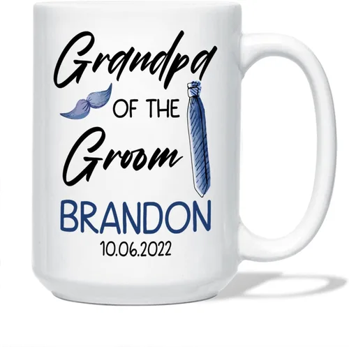 Miniatura 16 de Taza personalizada para la tía de la novia, taza de tía novia, regalo de boda para tía de la novia, regalo de tía de novia, taza de café de boda