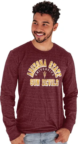 Miniatura 5 de Blue 84 NCAA - Camiseta de manga larga para hombre Tri-Blend