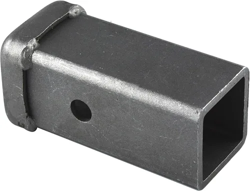 Miniatura 4 de TOPTOW 64453 Tubo receptor de enganche de remolque Barra combinada de 2 pulgadas x 6 pulgadas de longitud, soldadura en acero crudo.