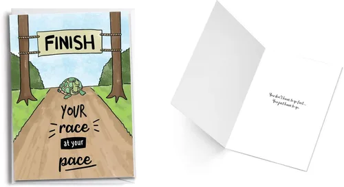 Miniatura 6 de Tarjetas de felicitación 5K Runner 3.1 millas Paquete de 5 carreras