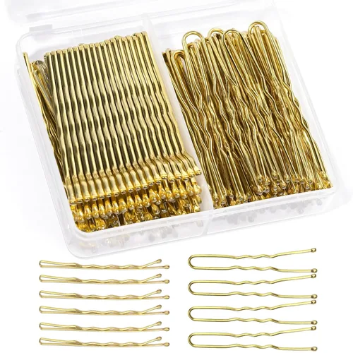 Miniatura 11 de Teenitor 100 alfileres negros Bobby, alfileres de pelo negros, horquillas para el cabello para mujeres y niñas de 2 pulgadas