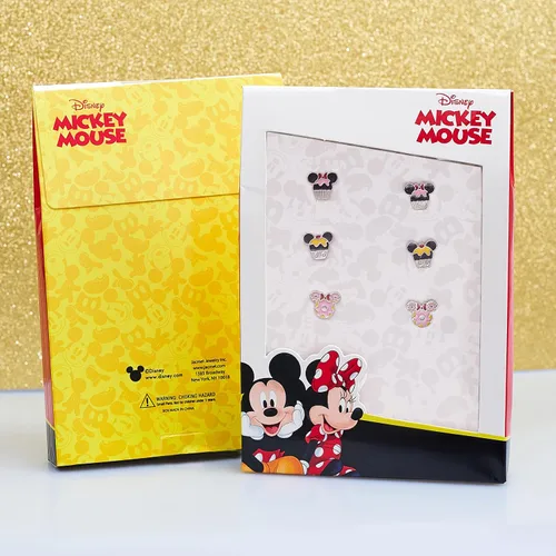 Miniatura 5 de Disney Mickey and Minnie Mouse Fashion Stud Earring Set - 345 Pairs Per Set