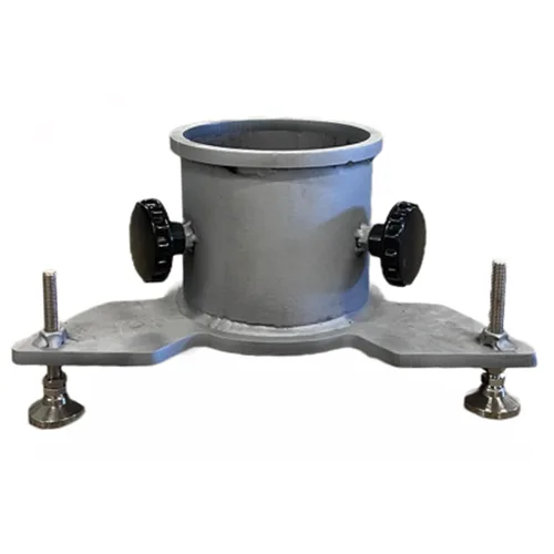 Ideal Shield Carrito de bolardo. Herramienta de instalación de bolardo de seguridad reutilizable para bolardos de 6 pulgadas (6 5/8 pulgadas). Se