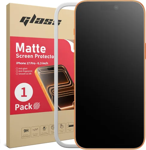 Miniatura 15 de Ambison Paquete de 2 Protectores de Pantalla Mate para iPhone 17 Pro Max de 6.9 pulgadas 2025, Antirreflejos y Antihuellas Dactilares, Sin Burbujas