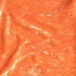 Panne - Telón de fondo de terciopelo aplastado por yarda, 60 pulgadas de ancho (intercambio de telas) (naranja)